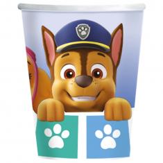 Cardboard cups x8 - Pat'Patrouille (Paw Patrol)