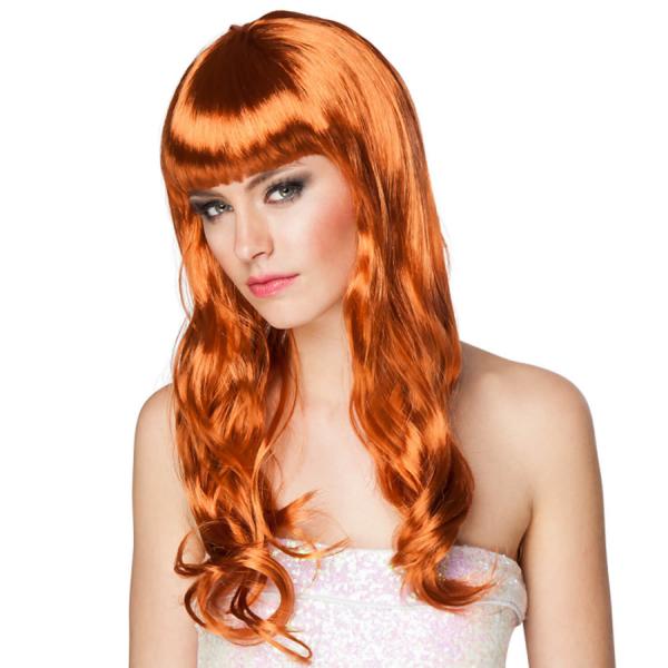 Chic Copper Wig - Women - 85861