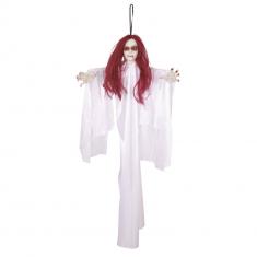 Animated evil doll to hang - 66 cm