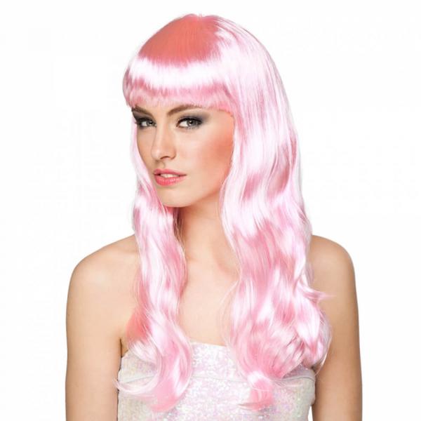 Chic Light Pink Wig - 85864