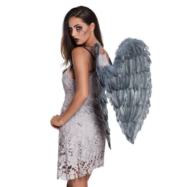 Gray angel wings - 72194