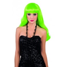 GlamChic Neon Green Wig