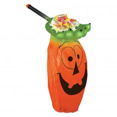 Hand Fluorescent candy catcher - Pumpkin