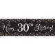 Miniature 30th birthday banner