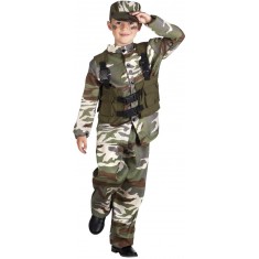 Little soldier costume