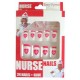 Miniature Nurse False Nails - Accessory