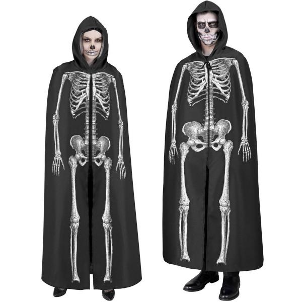 Cape with Hood: Skeleton 150 cm - RDLF-25998