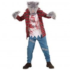 Werewolf costume with shirt - Child