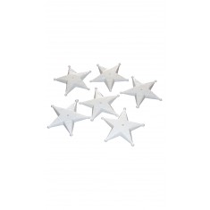 Bag of 100 star-shaped bases for 1 flag (dimensions 9.5 x 16cm)