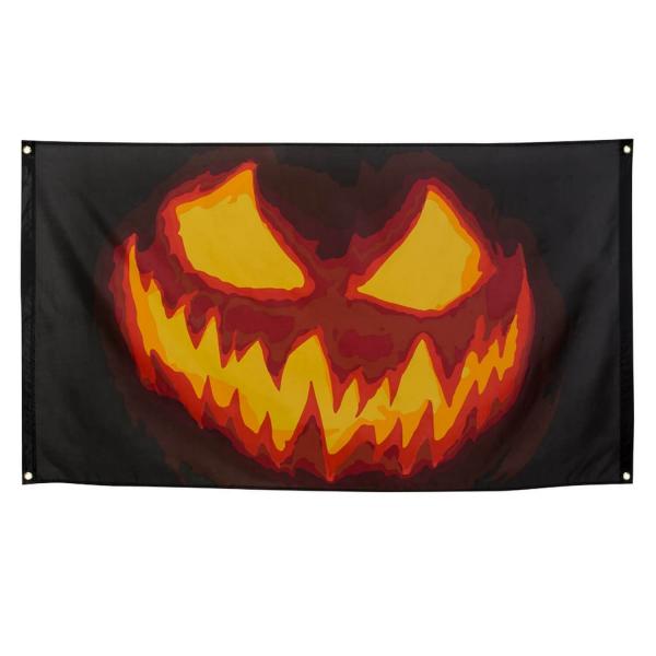 Creepy Pumpkin Flag - 72301