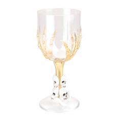 Transparent Halloween Stemware - White