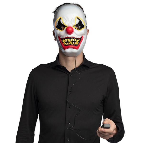 LED mask: Killer Clown - RDLF-72285