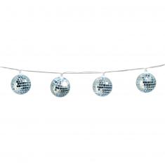 Light garland: LED disco ball