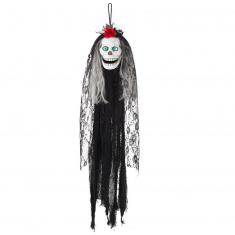 Crazy Catrina Skull Hanging Decoration