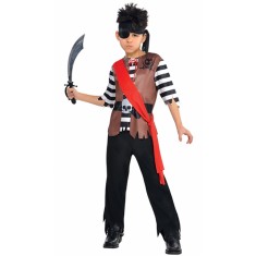William the Pirate Captain Costume - Child