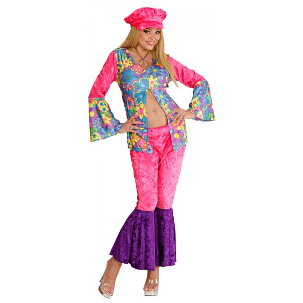 Hippie Flower Costume - Women - 35421-parent