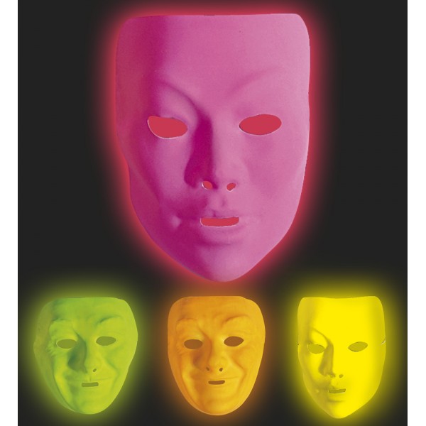 Fluo Venetian Mask - Adult - 5430F-Parent