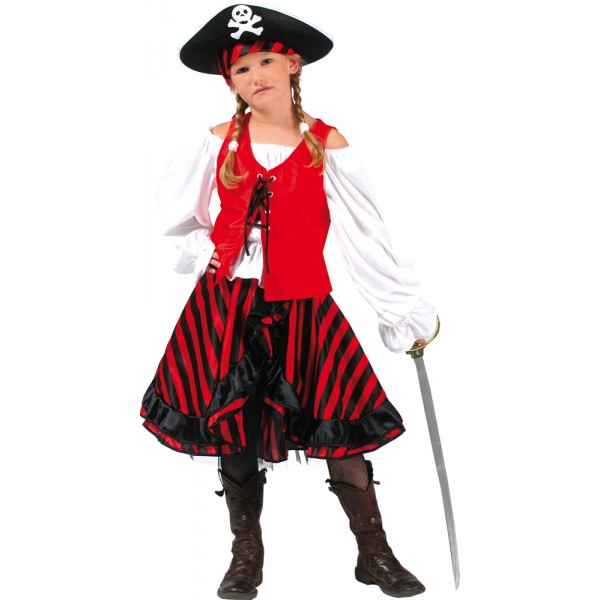 Pretty Pirate Costume - Girl - 411057-Parent