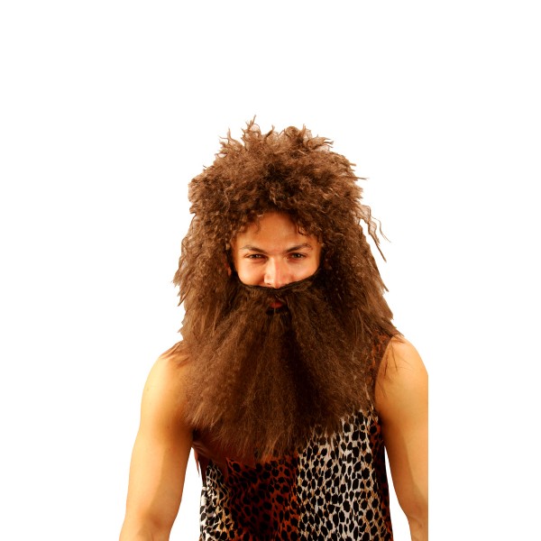 Caveman Wig With Beard - 86396