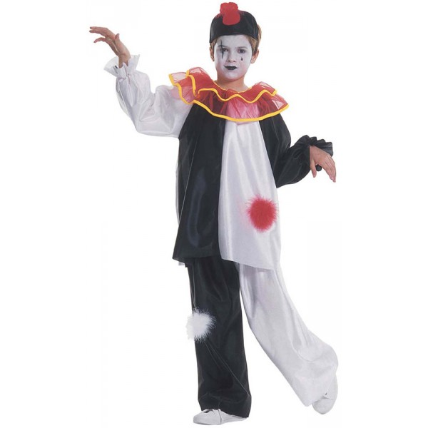 Pierrot Costume - Child - 38596-Parent