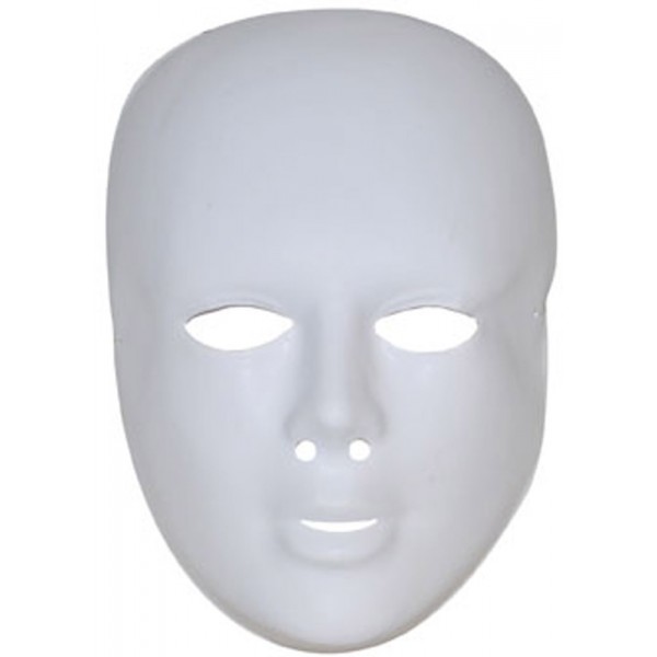 White Mask - Adult - 61815