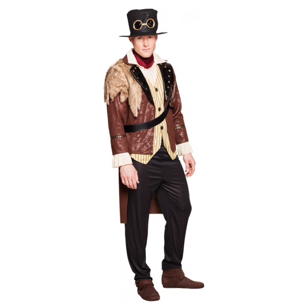 Captain Steampunk Costume - Men - 83649-Parent