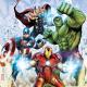 Miniature Set of 20 napkins 33x33 cm - Avengers Infinity Stones