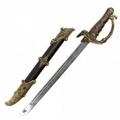 Pirate sword with sheath 52 cm