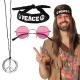 Miniature Peace accessories set (headband, glasses and necklace)