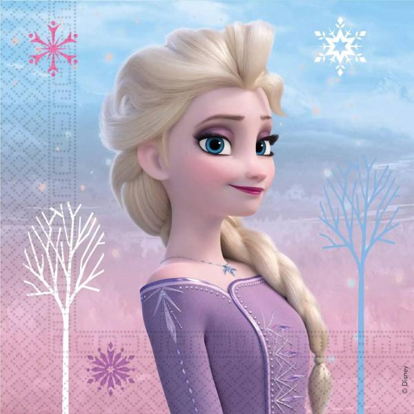 Set of 20 napkins 33x33 cm - Frozen 2 - LFRO93840