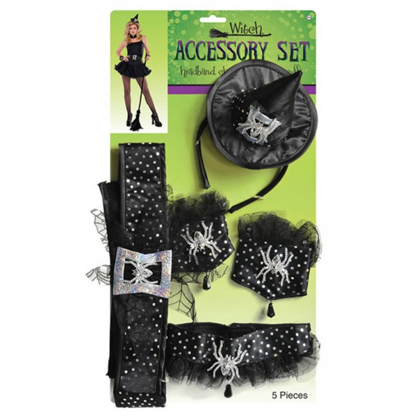 Witch Accessory Set - Adult - 840877-55