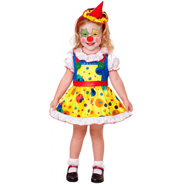 Clown Queen Costume - Child - 7545-Parent