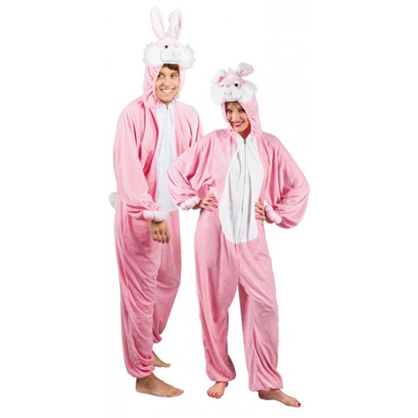 Pink bunny costume - parent-17251