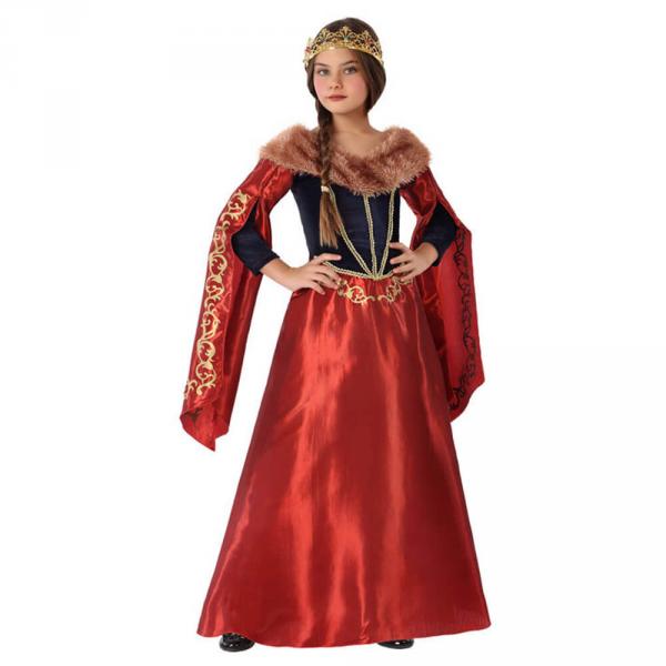 Medieval Queen Costume - Girl - 64760-Parent