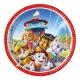 Miniature Set of 8 23 cm paper plates - Paw Patrol Rescue Heroes