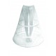 Miniature Long white petticoat with hoops