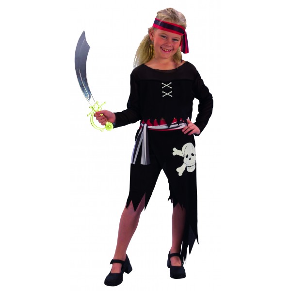 Little Pirate Pauline Costume - 86492PF7-9-Parent