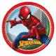 Miniature Set of 8 23 cm dinner plates - Spiderman Crime Fighter