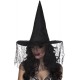 Miniature Witch Hat with Veil