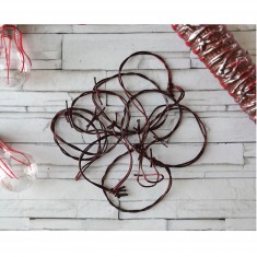 Halloween Decoration Accessory - Bloody barbed wire - 270 cm