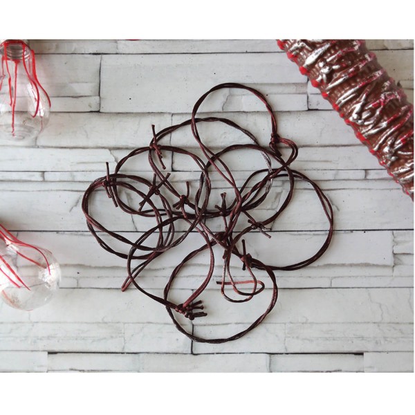 Halloween Decoration Accessory - Bloody barbed wire - 270 cm - 62757ATO