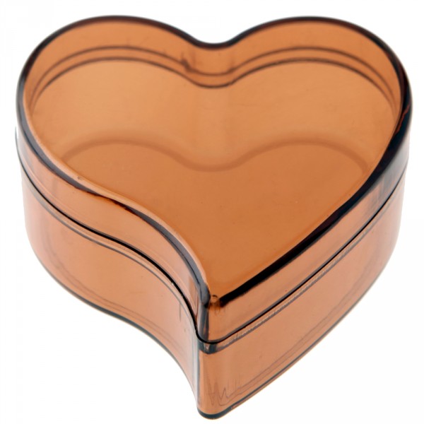 Chocolate Heart Dragee Box x6 - 3873-14