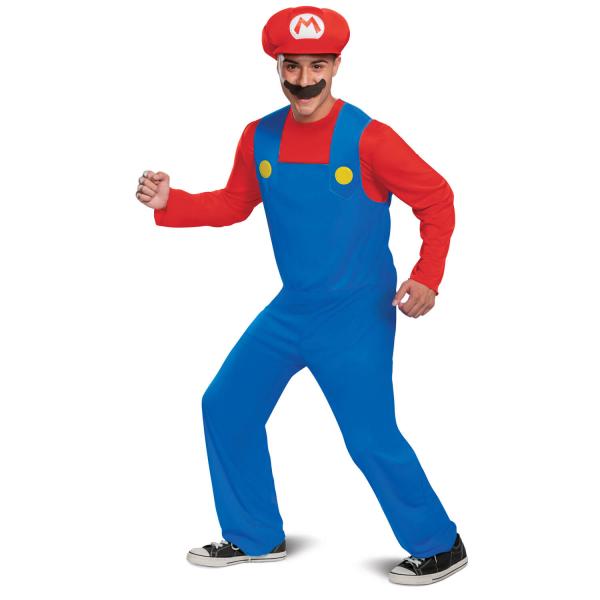 Classic Mario Bros™ Costume - Adult - 108459D-Parent