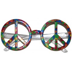 Peace And Love Glasses - Accessory