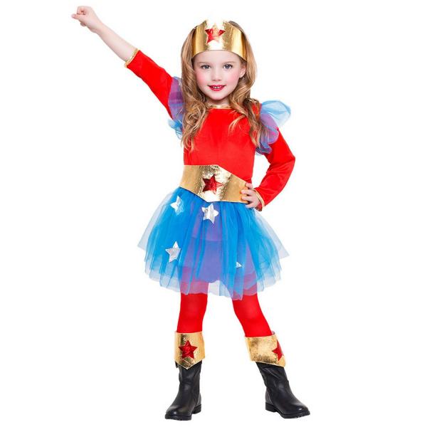 Superheroine Costume - Child - Parent-82412