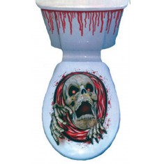 Halloween Toilet Decoration - Skeleton