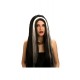 Miniature Long White Hair Wig