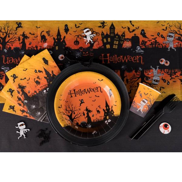 Haunted House Plates x10 - 8068