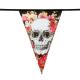 Miniature Day of the dead pennant garland 6m