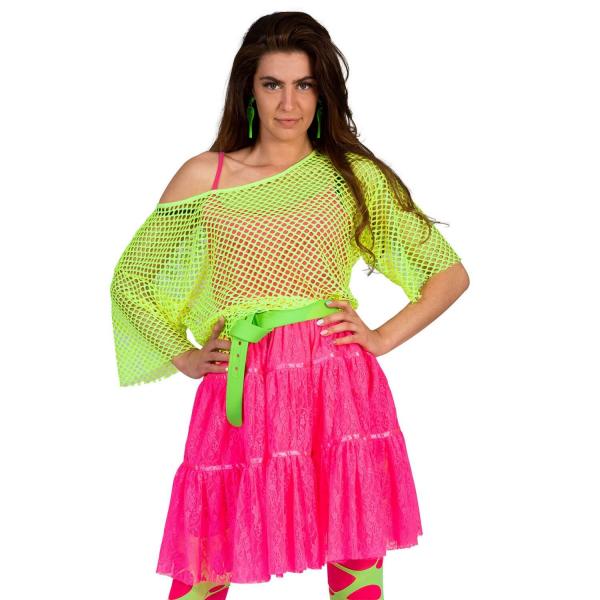 Green mesh shirt - Women - 59435